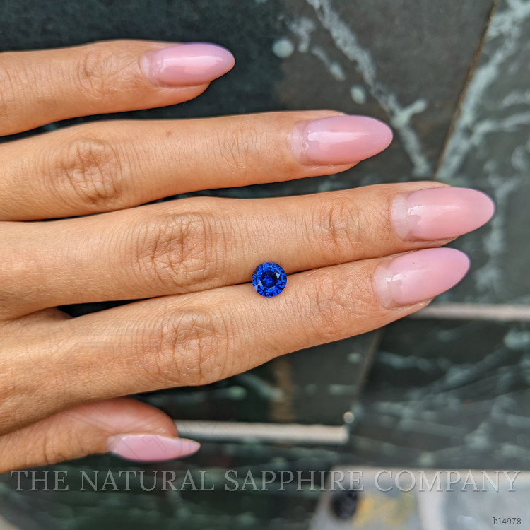 1.30 Ct. Blue Sapphire from Ceylon (Sri Lanka)