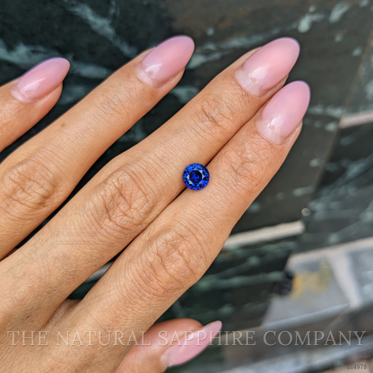 1.30 Ct. Blue Sapphire from Ceylon (Sri Lanka)