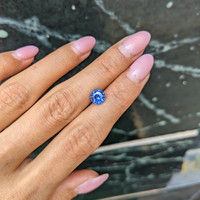 1.53 Ct. Blue Sapphire from Ceylon (Sri Lanka) Life Style