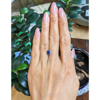 1.59 Ct. Blue Sapphire from Ceylon (Sri Lanka) Life Style