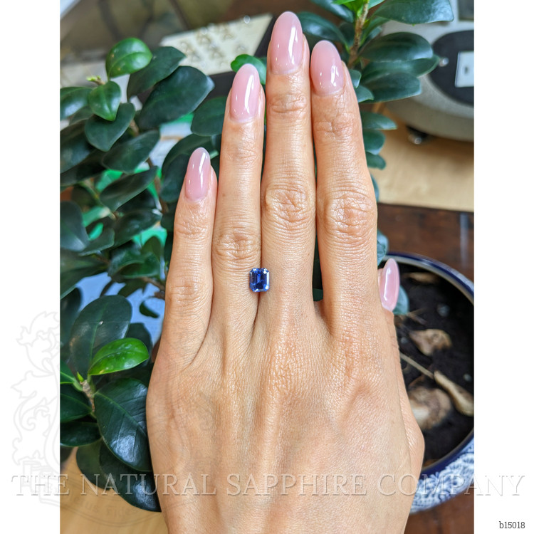 1.59 Ct. Blue Sapphire from Ceylon (Sri Lanka)