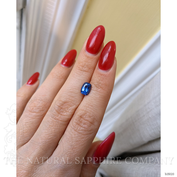 1.33 Ct. Blue Sapphire from Ceylon (Sri Lanka)