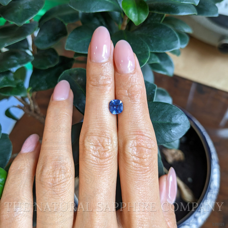 1.58 Ct. Blue Sapphire from Ceylon (Sri Lanka)