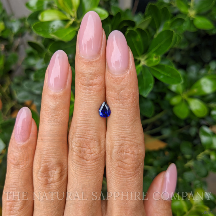 0.86 Ct. Blue Sapphire from Ceylon (Sri Lanka)