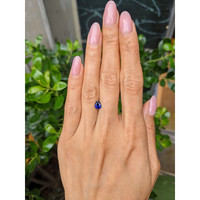 0.86 Ct. Blue Sapphire from Ceylon (Sri Lanka) Life Style