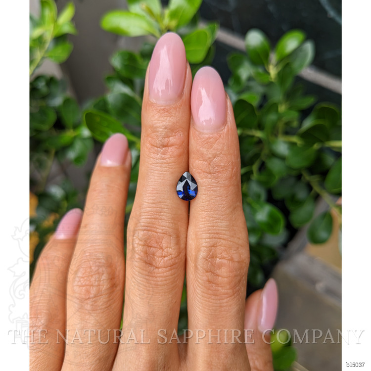 1.22 Ct. Blue Sapphire from Ceylon (Sri Lanka)