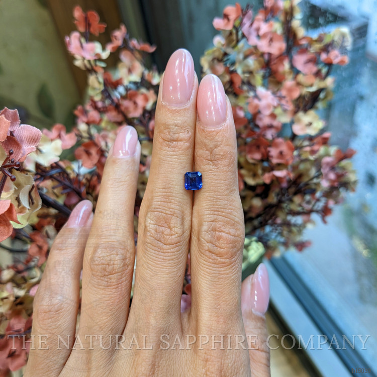 1.07 Ct. Blue Sapphire from Ceylon (Sri Lanka)