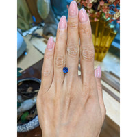 1.16 Ct. Blue Sapphire from Ceylon (Sri Lanka) Life Style