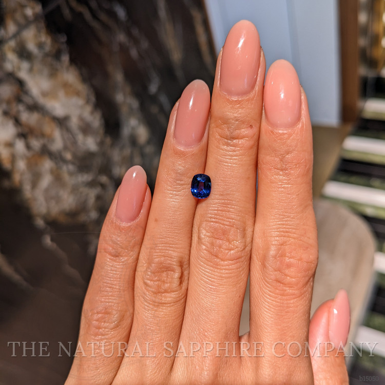 1.04 Ct. Blue Sapphire from Ceylon (Sri Lanka)