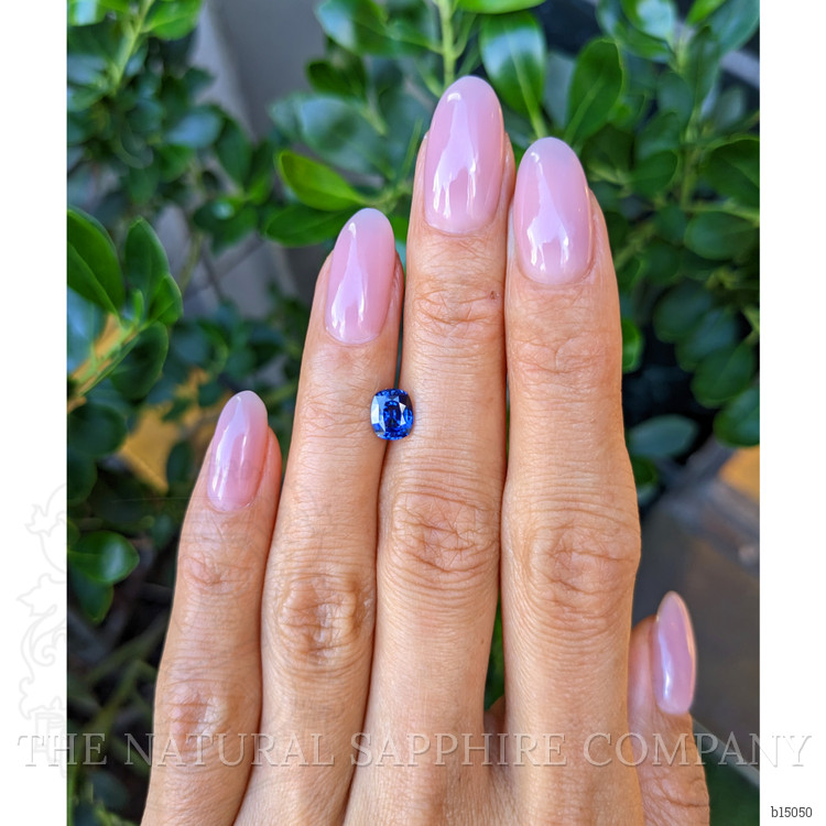 1.04 Ct. Blue Sapphire from Ceylon (Sri Lanka)
