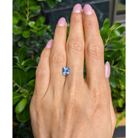 1.74 Ct. Blue Sapphire from Ceylon (Sri Lanka) Life Style