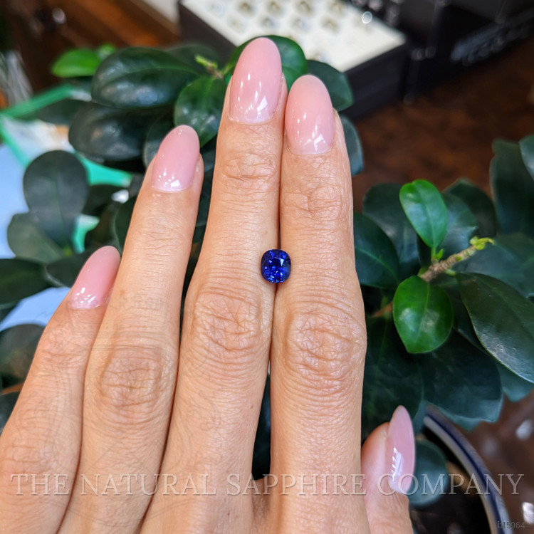 1.32 Ct. Blue Sapphire from Ceylon (Sri Lanka)