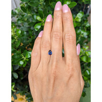 0.87 Ct. Blue Sapphire from Ceylon (Sri Lanka) Life Style
