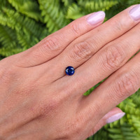 1.05 Ct. Blue Sapphire from Nigeria Life Style