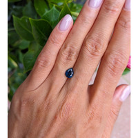 1.34 Ct. Blue Sapphire from Nigeria Life Style