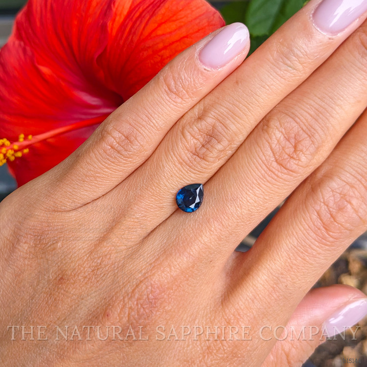 1.34 Ct. Blue Sapphire from Nigeria
