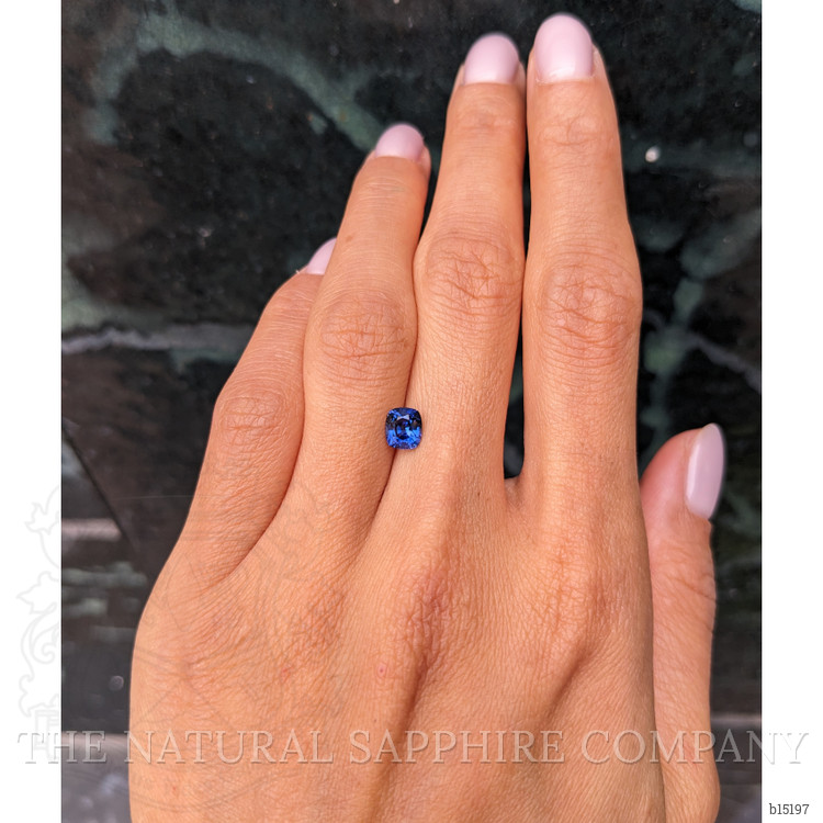 1.02 Ct. Blue Sapphire from Ceylon (Sri Lanka)