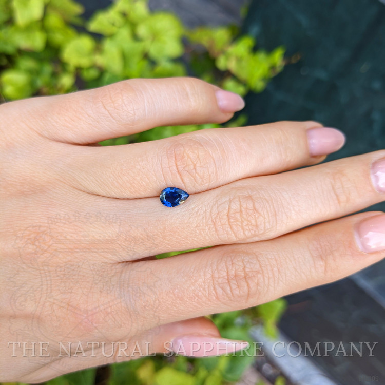 0.79 Ct. Blue Sapphire from Nigeria