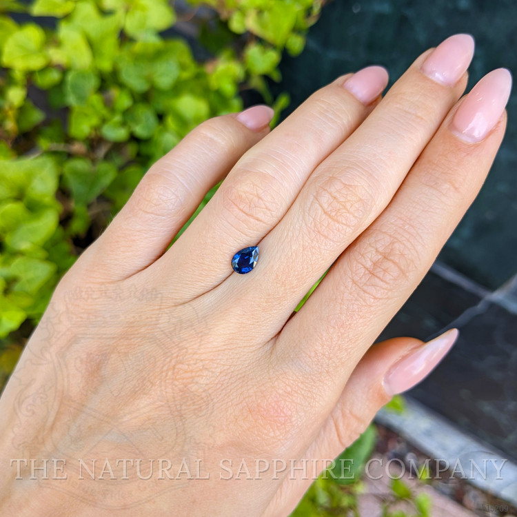 0.79 Ct. Blue Sapphire from Nigeria