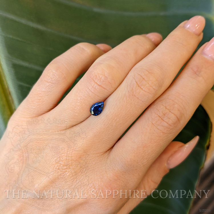 0.79 Ct. Blue Sapphire from Nigeria
