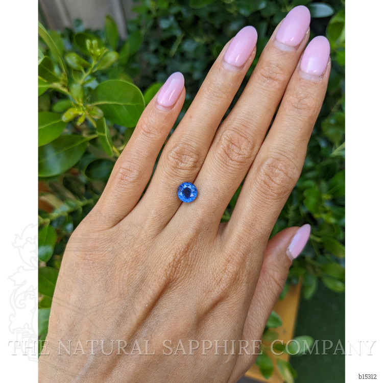 2.62 Ct. Blue Sapphire from Ceylon (Sri Lanka)