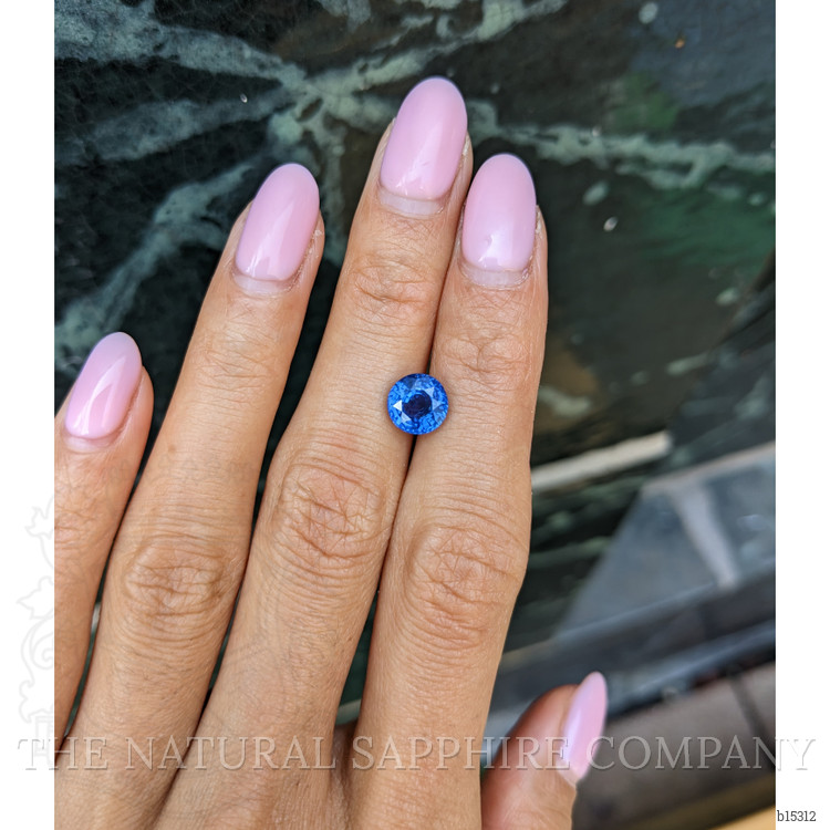 2.62 Ct. Blue Sapphire from Ceylon (Sri Lanka)