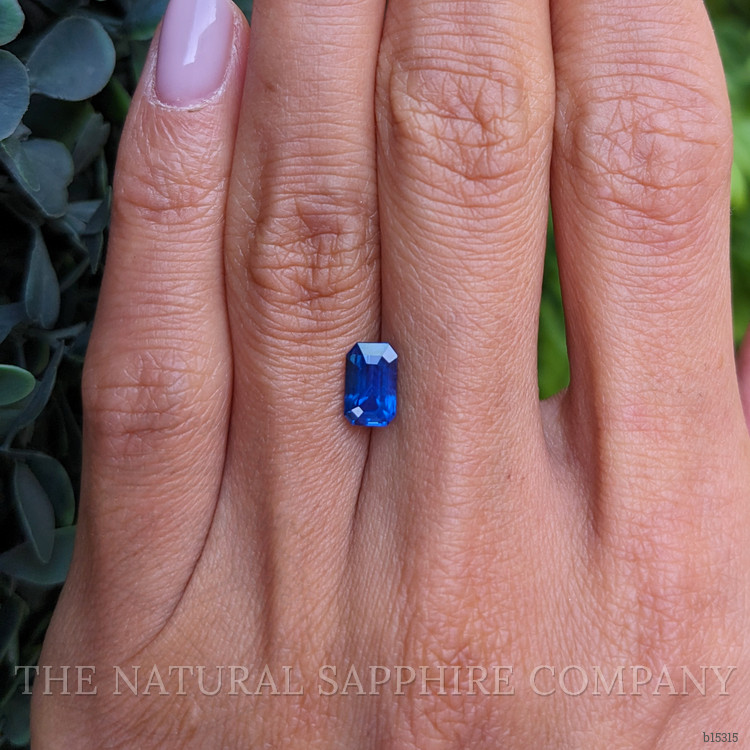1.54 Ct. Blue Sapphire from Ceylon (Sri Lanka)