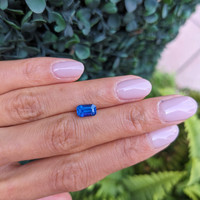 1.54 Ct. Blue Sapphire from Ceylon (Sri Lanka) Life Style