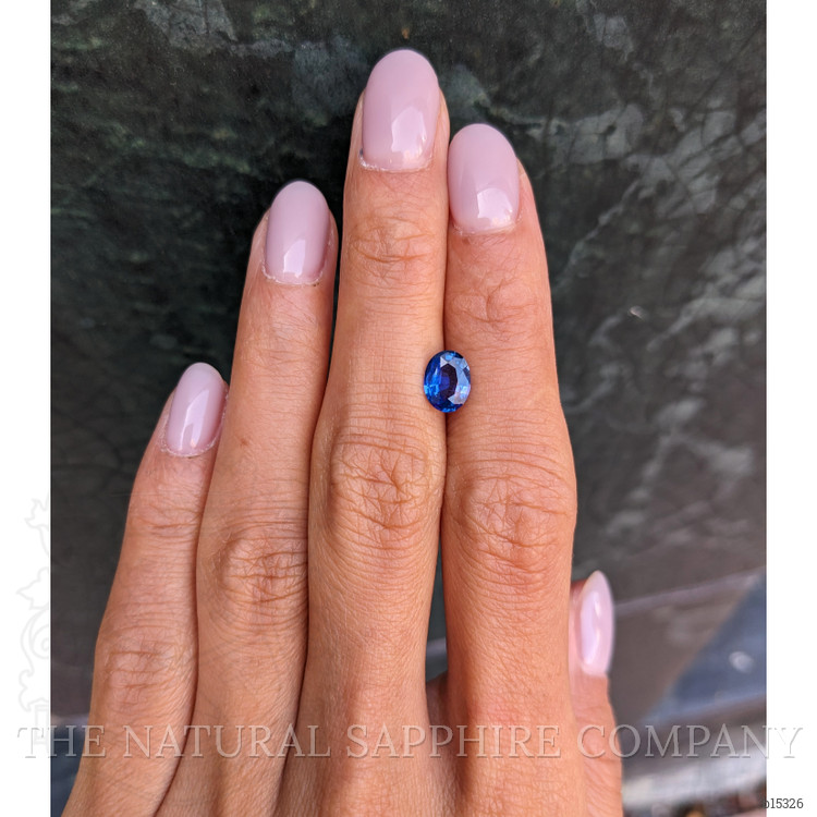 1.22 Ct. Blue Sapphire from Ceylon (Sri Lanka)