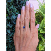 1.04 Ct. Blue Sapphire from Ceylon (Sri Lanka) Life Style