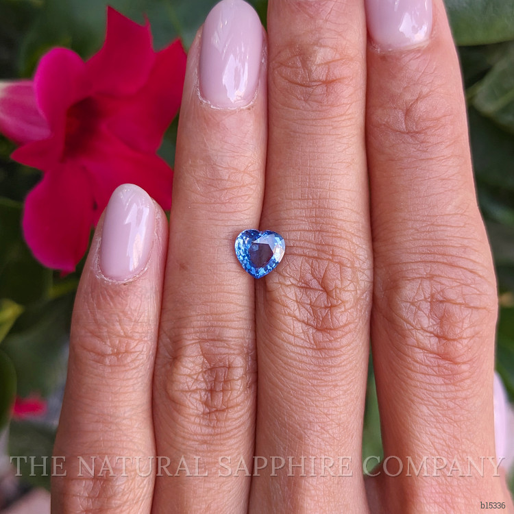 1.22 Ct. Blue Sapphire from Ceylon (Sri Lanka)