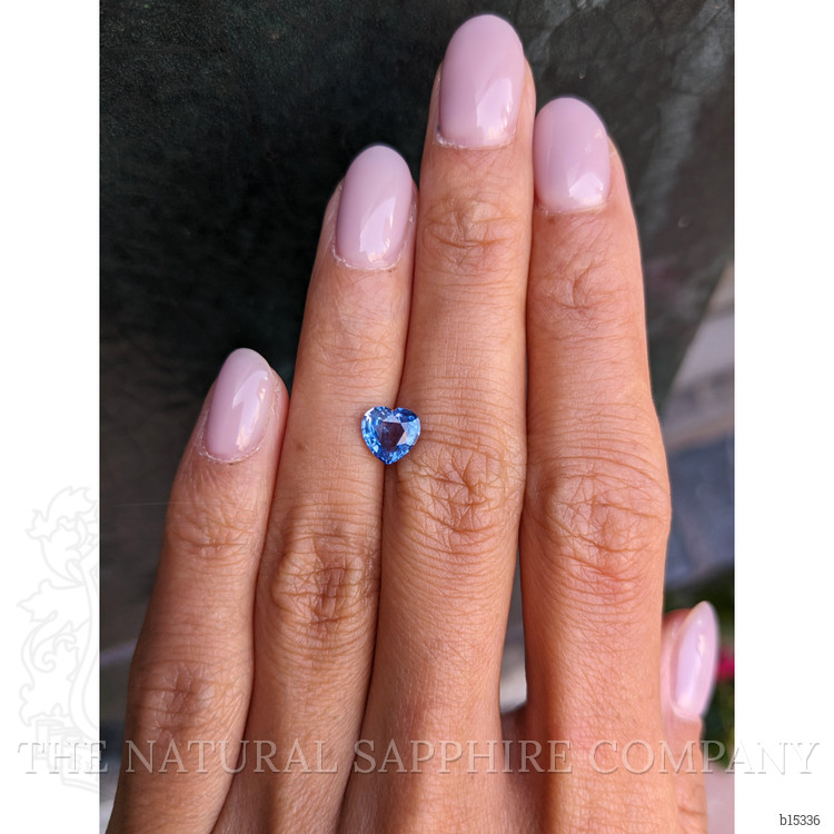 1.22 Ct. Blue Sapphire from Ceylon (Sri Lanka)