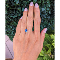 1.01 Ct. Blue Sapphire from Ceylon (Sri Lanka) Life Style