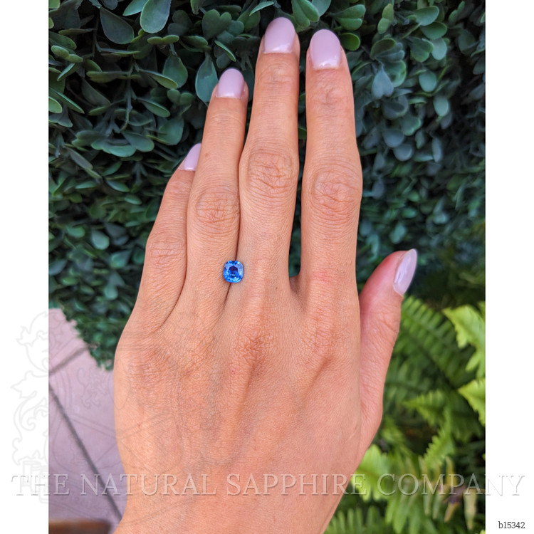 1.01 Ct. Blue Sapphire from Ceylon (Sri Lanka)