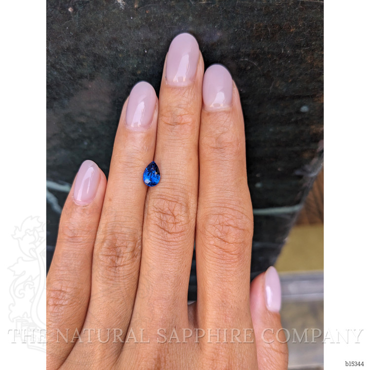 1.19 Ct. Blue Sapphire from Ceylon (Sri Lanka)