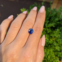 1.99 Ct. Blue Sapphire from Ceylon (Sri Lanka) Life Style