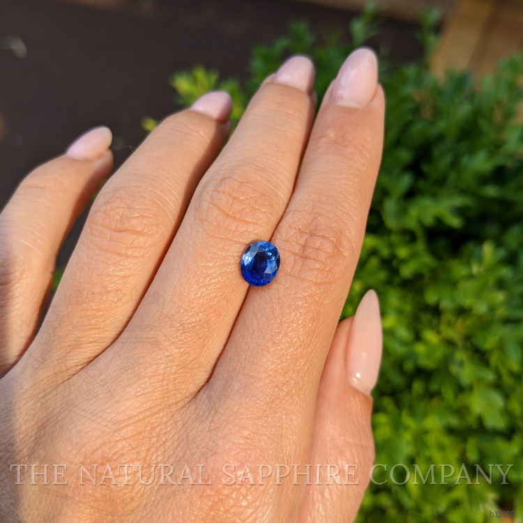 1.99 Ct. Blue Sapphire from Ceylon (Sri Lanka)