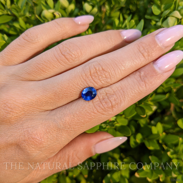 1.99 Ct. Blue Sapphire from Ceylon (Sri Lanka)