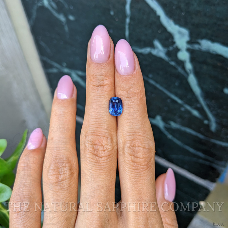 2.64 Ct. Blue Sapphire from Ceylon (Sri Lanka)