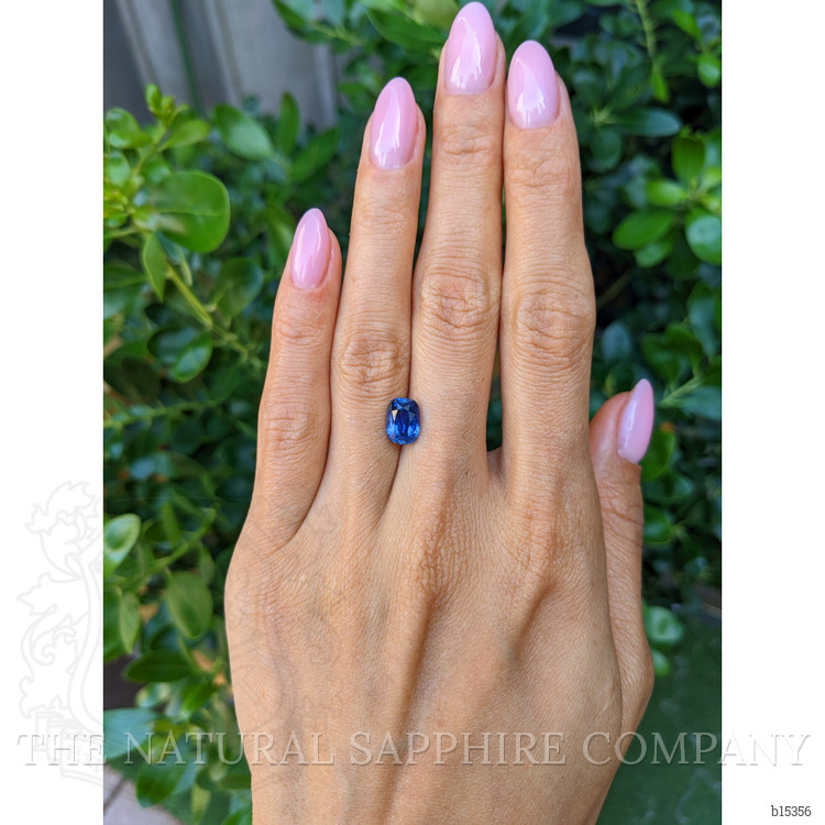 2.64 Ct. Blue Sapphire from Ceylon (Sri Lanka)