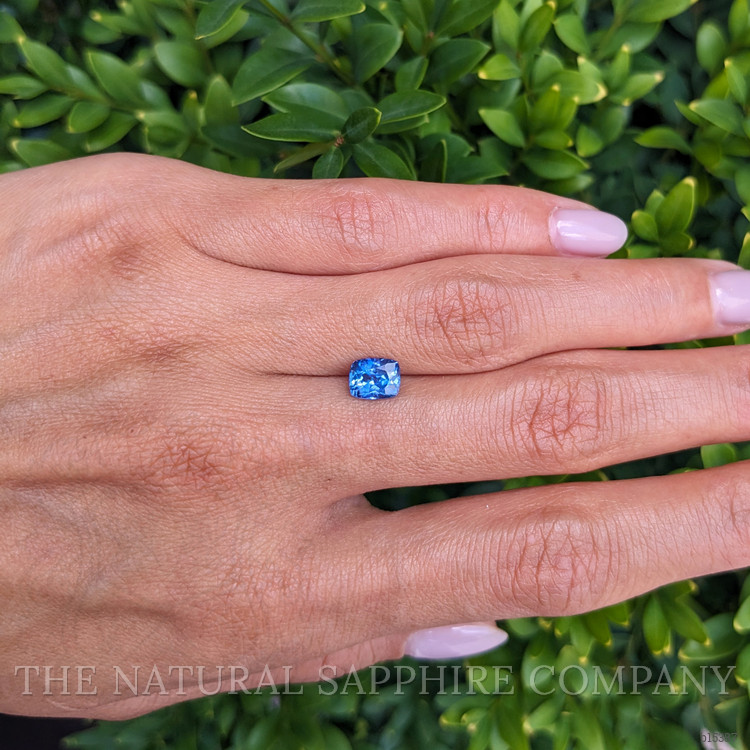 1.35 Ct. Blue Sapphire from Ceylon (Sri Lanka)