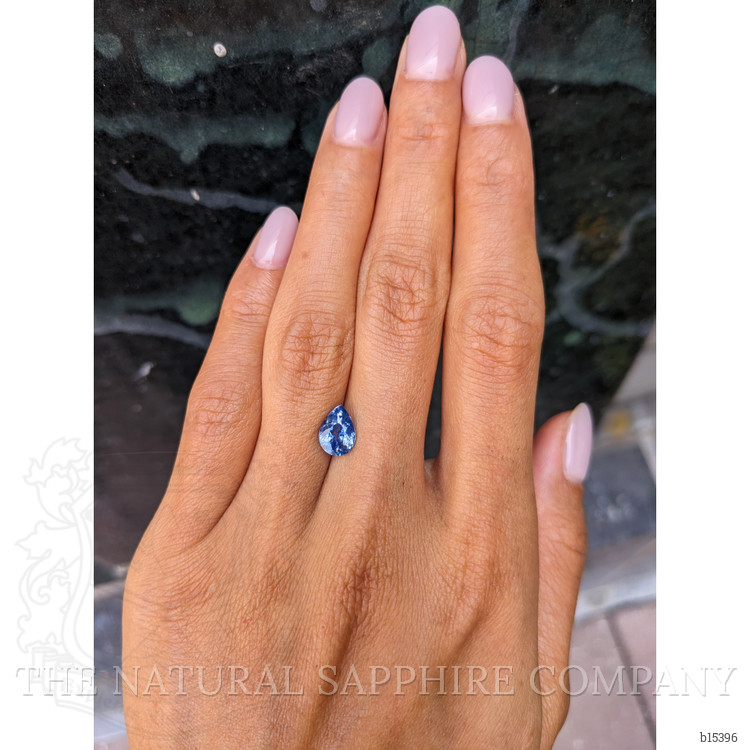 1.67 Ct. Blue Sapphire from Ceylon (Sri Lanka)