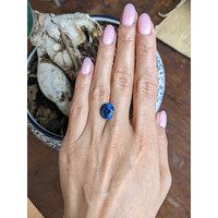 6.90 Ct. Blue Sapphire from Montana Life Style