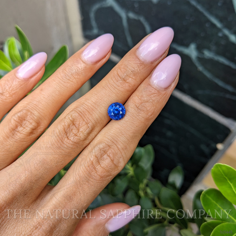 2.35 Ct. Blue Sapphire from Ceylon (Sri Lanka)