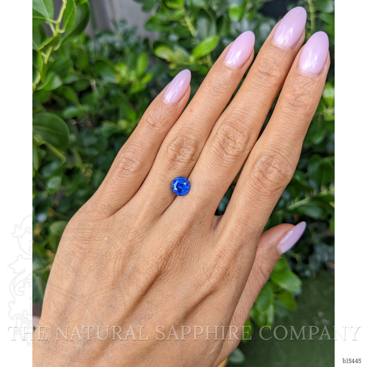 2.35 Ct. Blue Sapphire from Ceylon (Sri Lanka)