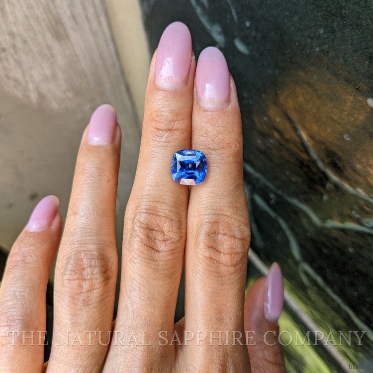 5.56 Ct. Blue Sapphire from Ceylon (Sri Lanka)