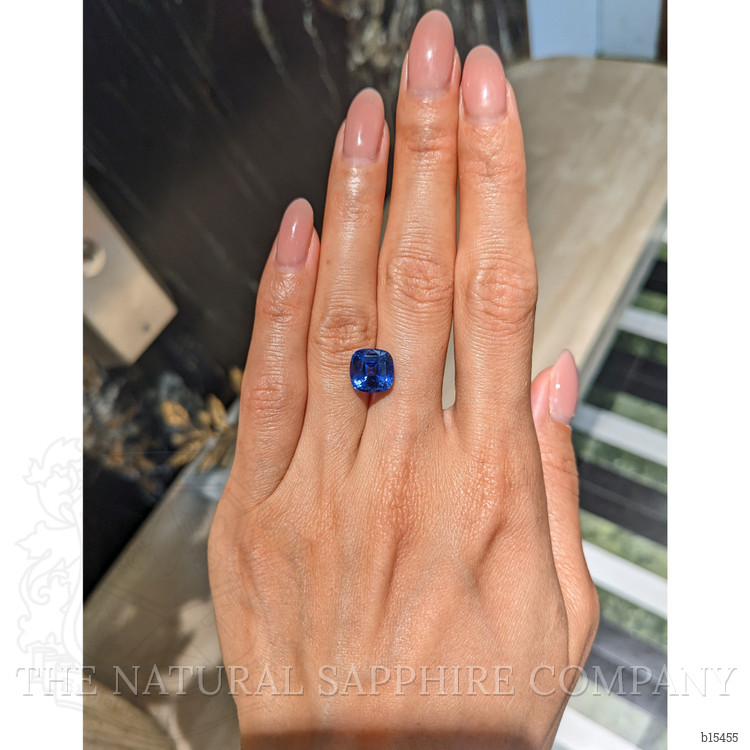 5.56 Ct. Blue Sapphire from Ceylon (Sri Lanka)