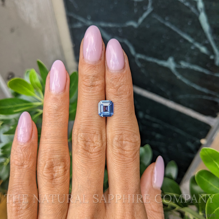2.06 Ct. Blue Sapphire from Ceylon (Sri Lanka)