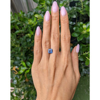 2.06 Ct. Blue Sapphire from Ceylon (Sri Lanka) Life Style