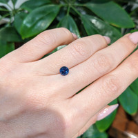 1.03 Ct. Blue Sapphire from Ceylon (Sri Lanka) Life Style